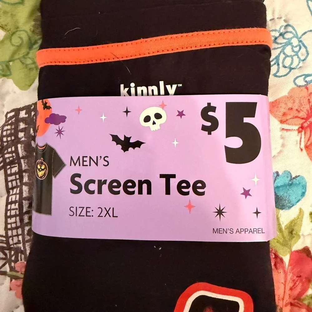 🎃🎃🎃FREE W/Purchase🎃🎃🎃Mens Halloween Pumpkin T-Shirt Costume